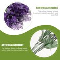 thumbnail image 3 of 4pcs Flor de flores decorativos de plástico artificial de lavanda para decoración, 3 of 6