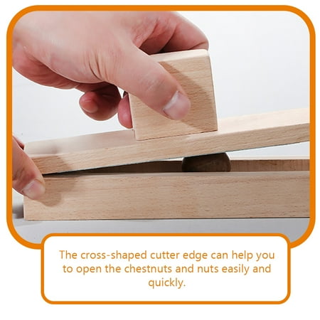 

Wooden Chestnut Opener Handheld Chestnut Opener Chestnut Cutter Chestnut Quick Opening Tool