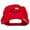 Red, variant on I Love Reggae Embroidered Unstructured Cap - Grey OSFM