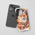 thumbnail image 3 of Fox For All iPhone Series Tough Phone Case Watercolor Autumn Woodland Orange Red Brown, 3 of 7