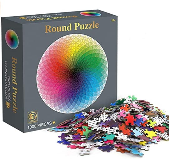 1000 pcs Rainbow Jigsaw Puzzle Dégradé Couleur Color Puzzle Toy HOT 