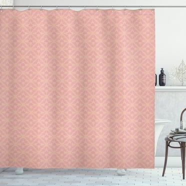 Ambesonne Peach Shower Curtain, Bridal Soft Wedding, 69"Wx84"L, Peach Pink