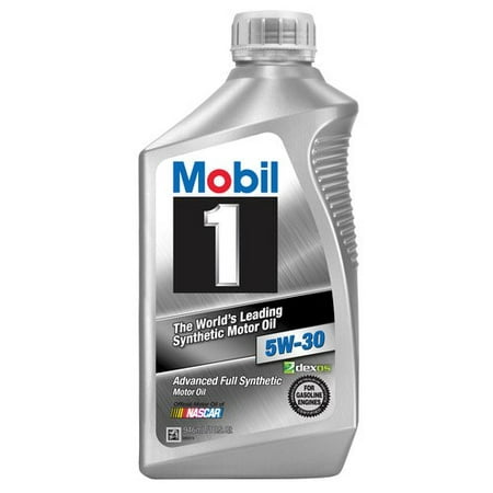 (3 Pack) Mobil 1 5W-30 Full Synthetic Motor Oil, 1 qt