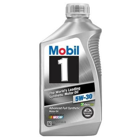 V-twin Motor Oil - (3 Pack) Mobil 1 5W-30 Full Synthetic Motor Oil, 1 qt.