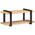 thumbnail image 1 of vidaXL TV Cabinet and TV Stand 90x40x40 cm Rough Mango Wood, 1 of 5