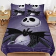 thumbnail image 1 of The Nightmare Before Christmas Daily Routine Sleep Ready Fabric Soft Layer Long Lasting Thread Duvet Cover Sets Essentials, 1 of 5