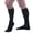 Navy, variant on Allegro Men's Essential 20-30 mmHg Ribbed Knee High #102