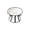 D, variant on Elevated Cat Bowl, Raised Ceramic Dish with Stand, Pet Feeding Station for Indoor Cats, Kitten, Puppies and Small Dogs, Dishwasher Safe