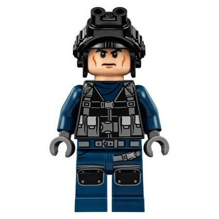 LEGO Jurassic World Guard, Aviator Cap, Night Vision Goggles (75931) Minifigure