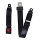 thumbnail image 2 of 2 Pcs Universal 2 Point Seat Belts Comfortable Black Adjustable for Golf Cart Car School Bus, 2 of 4
