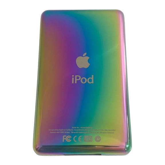 Replacement Back Plate Apple iPod Classic 6th 7th Housing Rear Thin Rainbow