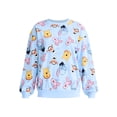 thumbnail image 3 of Winnie the Pooh & Friends Women's Allover Graphic Sweatshirt, Sizes XXS-XXL, 3 of 8