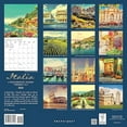 thumbnail image 3 of Graphique 2025 Italia Wall Calendar - 12” x 12” - Thick Paper - Home & Office Organizer - Large Monthly Grid - 3 Languages & Marked Holidays - 4 Month Preview Page for 2026, 3 of 6