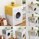 thumbnail image 3 of Naiovety Cubierta de la máquina cubierta de polvo doble lavable a máquina para el hogar y el café refrigerador Sisi Xiaohua 55*130cm 1 Type3 NO3, 3 of 6