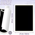 thumbnail image 3 of 2 Piezas de Papel de Marcado de Grabado 15,3x10,6 Pulgadas de Papel de Grabado para Cerámica Vidrio Metal, Negro, 3 of 5