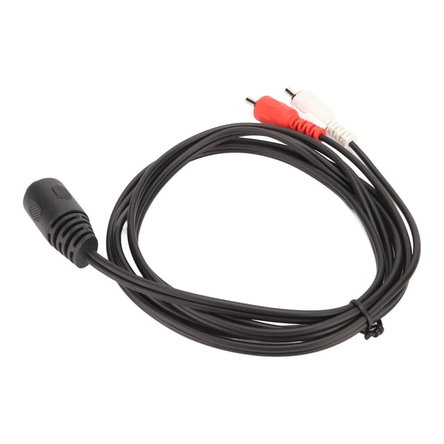 Cable DIN Hembra De 5 Pines A 2 Macho, Cable Adaptador De Sonido De PVC Flexible De Agarre Fuerte De 4,9 Pies Para VCR