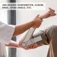 thumbnail image 3 of 2 Pieces 14 Inch Goniometer, Medical Pvc Protractor For Limbs, 360 Transparent Goniometer, 3 of 5