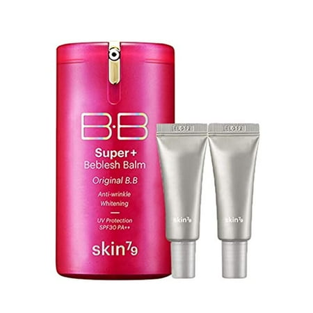 SKIN79 Pink Super Plus BB Cream 3psc Set Pink BB 1 35 fl oz 40ml Mini BB Cream 7g 2 out of 4 Random Gifts