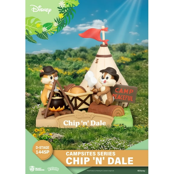 Campsites Series-Chip 'n' Dale Cherry Blossom Version (D-Stage)