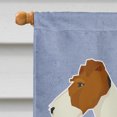 thumbnail image 3 of Carolines Treasures CK3597CHF Fox Terrier Welcome Flag Canvas House Size, 3 of 4