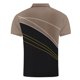 thumbnail image 3 of Camisetas de Manga Larga para Hombres Pullover Casual Impreso Botón Turndown Collar Blusa, Ligero Cuarto de Manga Superior, 3 of 7