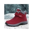 thumbnail image 5 of Winter Men's Fashion Anti-Slip Fleece Snow Boots, Thick Cotton Padded Warm Short Boots for Couples, 5 of 5