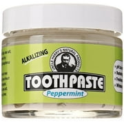 Uncle Harry's Fluoride Free Toothpaste - Peppermint (3 oz glass jar)