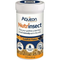 Aqueon Nutrinsect Goldfish Flakes [Aquarium Goldfish Food, Aquarium Supplies] 6.36 oz (4 x 1.59 oz)