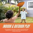 thumbnail image 4 of NERF Turbo Jr. Kids Foam Football - Classic Foam Football for Kids - Indoor + Outdoor Soft Foam Ball - Kids Mini Soft Foam Ball - NERF Toy Football for Kids - Easy Throw + Catch Youth Football, 4 of 8
