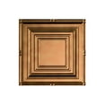 thumbnail image 1 of Fasade Easy Installation Portrait Antique Bronze Glue Up Ceiling Tile/ Ceiling Panel (12" X 12" Sample), 1 of 3