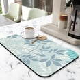 thumbnail image 2 of Beautifully Decorative Super Absorbent Coffee Drying Mat 19.5x12in, Diatom Mud, QuickDry Fabric, Waterproof & SlipResistant,Coffee Mat Effortless Cleaning, 2 of 7