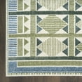 thumbnail image 4 of Nourison Nordic 8' x 10' Green Blue Modern Indoor Rug, 4 of 8