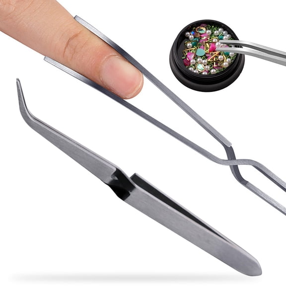 Nail Extension Shaping Clip - Nail Shaping Clip Crystal Nail Special Shaped Tweezers Shaping Pliers Glass Nail Shaping Clip Extension Shaping, Nail Art, Nail Patch, Easter, St. Pat Makeup Organizers