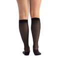 thumbnail image 4 of EvoNation Women's Everyday Sheer 20-30 mmHg Open Toe Compression Stockings, Knee High, 4 of 8