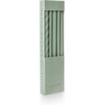 thumbnail image 1 of ILLUME Beautifully Done Unscented Assorted Candle Tapers 3-Pack, Sage Green, 1 of 3