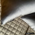 thumbnail image 5 of The HomeCentric Decorative Thow Pillow Covers Silver Pack of 2, 26"x26" (65x65 cm) Satin Solid Throw Cushion Covers For Couch, Solid Modern Style - Silver Gray Slub Satin, 5 of 10