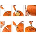 thumbnail image 5 of With The Ultimate 12 Piece Stainless Steel Pumpkin Carving Kit A Collection of Precision Tools, 5 of 5