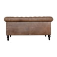 thumbnail image 3 of Deep Button Tufting & Leather Upholstery - Luxurious Home Seating Experience, 3 of 5