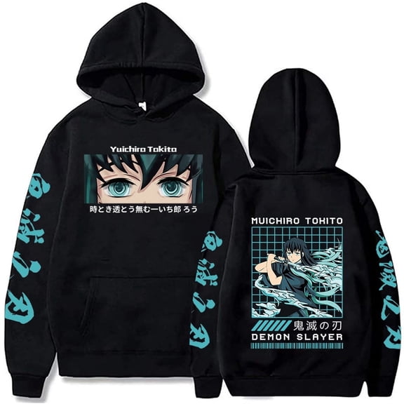 Muichiro Tokito Demon Slayer Unisex Hoodie - Harajuku Style Pullover Sweatshirt
