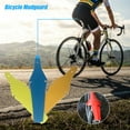 thumbnail image 2 of UDIYO Plastic Rear Mudguard Quick Release Lightweight High Strength Saddle Mudguard for Bicycle, 2 of 7