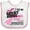 White and Pink, variant on Inktastic I Love My Great Aunt-breast Cancer Awareness Boys or Girls Baby Bib