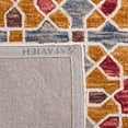 thumbnail image 6 of SAFAVIEH Aspen Beth Geometric Area Rug, Red/Yellow, 8' x 10', 6 of 8