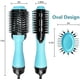 thumbnail image 2 of Cepillo secador de pelo, cepillo de aire caliente y secador, cepillo secador con iónico negativo para alisar, rizar, secador de pelo profesional para mujeres Fokelyi WMPH-1338-1, 2 of 7