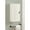 White, variant on Kate and Laurel Mezzeta Decorative Modern One-Door Floating Bathroom Cabinet, 15 x 7 x 28, White, Decorative Over Toilet Storage Cabinet Made from Solid Mango Wood with Slatted Chevron Design
