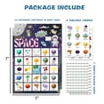 thumbnail image 2 of Juego de Bingo OZTEMETY temática espacial para 24 jugadores con tarjetas, 2 of 4