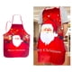 thumbnail image 5 of de Navidad de 2 Piezas, de Limpieza, para Hornear para Fiesta, Hogar, Cocina Soledad Delantal casero, 5 of 6