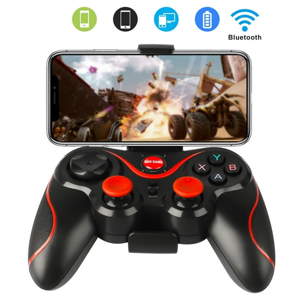 Gamepad Controller For Android Ios Wireless Bluetooth Gamepad Joystick Multimedia Game Controller Perfect For Pubg Fotnite More Compatible With Android Phone Tablet Pc Walmart Com Walmart Com
