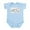 Sky Blue, variant on CafePress - Dadbassblk Body Suit - Baby Light Bodysuit, Size Newborn - 24 Months
