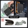 thumbnail image 4 of Monedero plegable, delgado, de aluminio, con bloqueo RFID, 4 of 6
