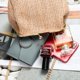 thumbnail image 4 of Xiao Hua Bolso de hombro tejido para mujer, bolso de mano y neceser, elegante bolso de playa de verano, 17 x 10 x 14 cm (negro)., 4 of 4